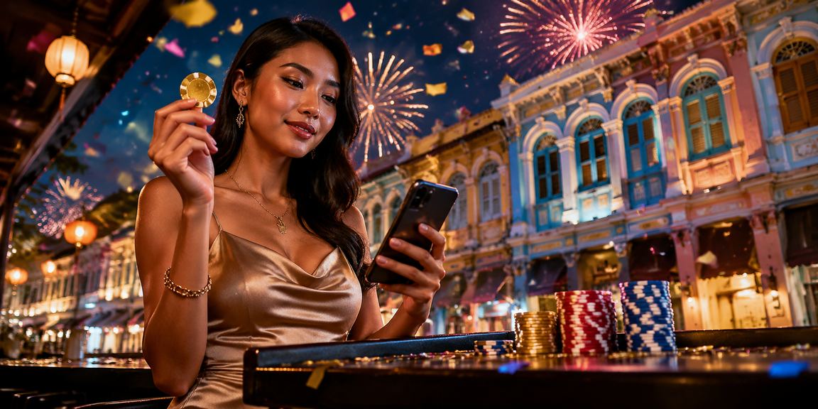 Antara muka aplikasi kasino dalam talian gaya Melayu di Penang pada telefon pintar